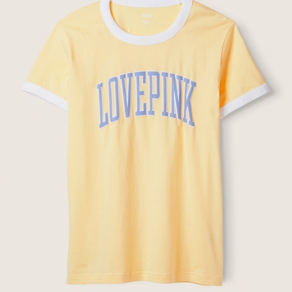 VS PINK RINGER TEE & HERITAGE SHORTS SET - Picture 6 of 14